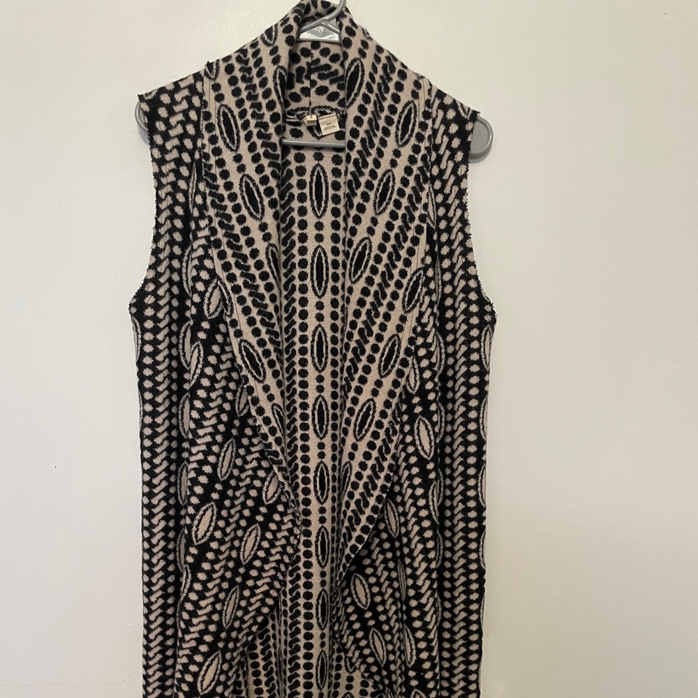 Anthropology Long Sweater Vest by MOTH